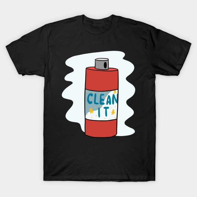 Hand Sanitizer T-Shirt by Upsketch